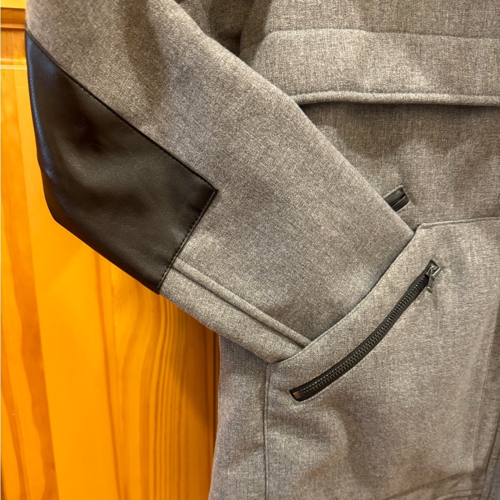 Fabletics Fleece Lined Utility Coat View 2